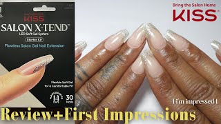 Kiss Salon X-tend Soft Gel DIY Kit ♡ HONEST Review + First Impressions...*detailed* | Vlogmas Day 17 screenshot 3