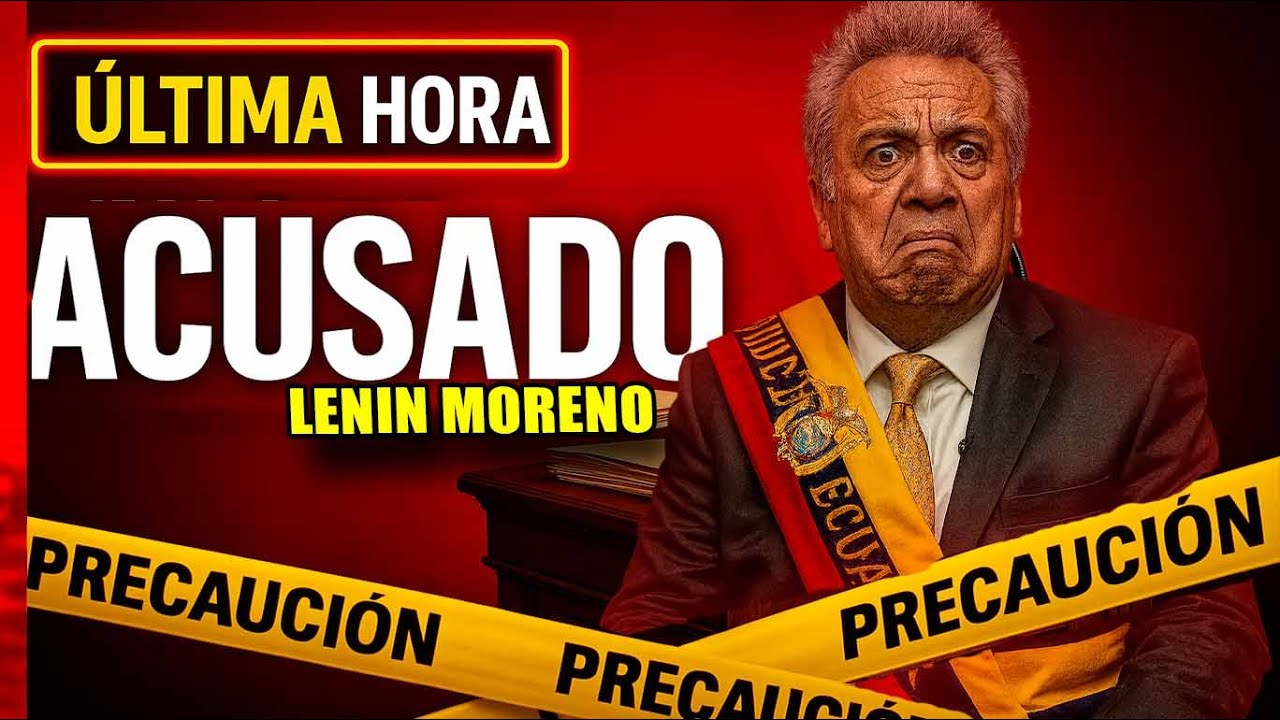 Última Hora: Fiscalía acusa a Lenín Moreno en el caso Sinohydro