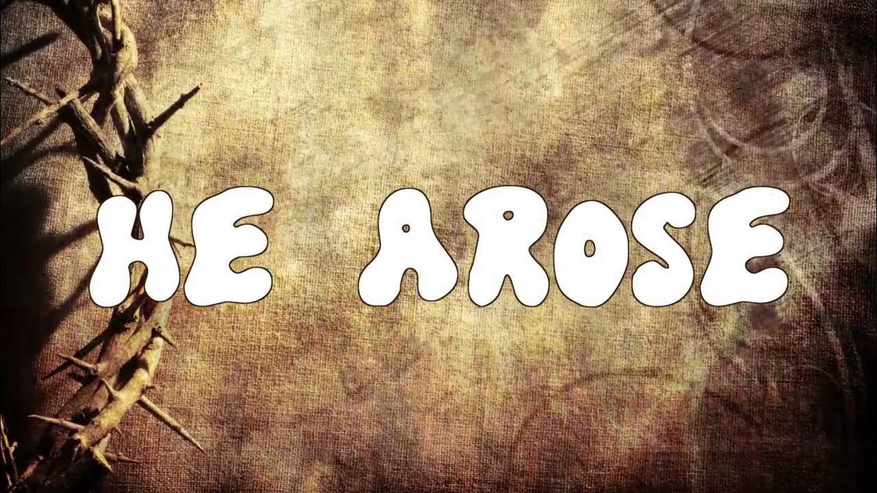 Daniel Thornton Up From The Grave He Arose Up From The Grave He Arose ~ Daniel Thornton ~ lyric video - YouTube