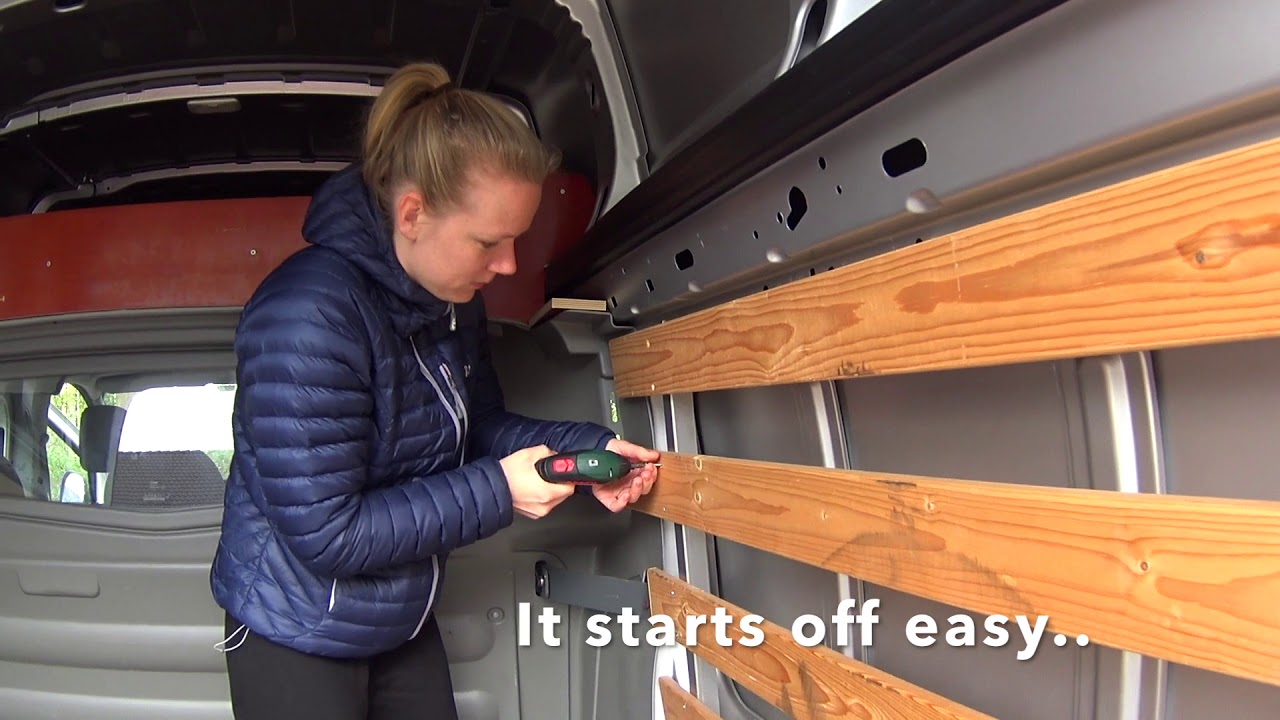 DIY Camper Van Conversion Part 1: Stripping the Van | Vanlife - YouTube