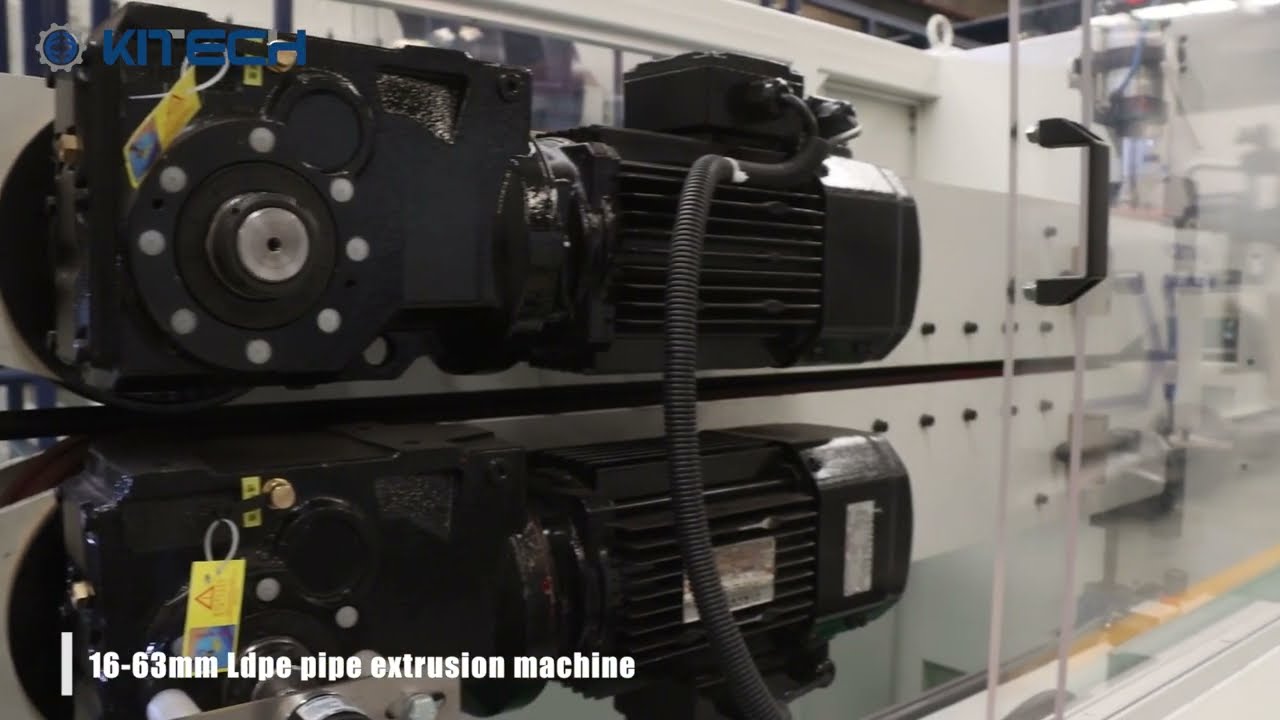 Kitech Machinery High Speed 16-63 LDPE Pipe Extruder Extrusion Machine