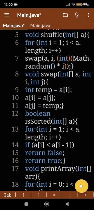 Bogo/Permeation Sort: C++, Java and Python - YouTube