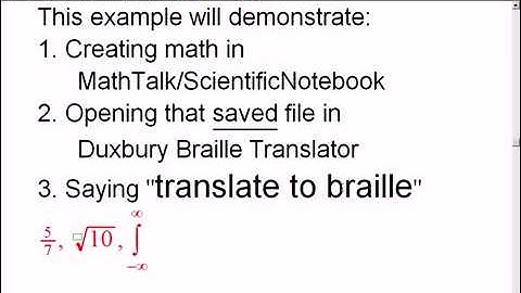 Physically Challenged Math into Braille+ Speech Recognition