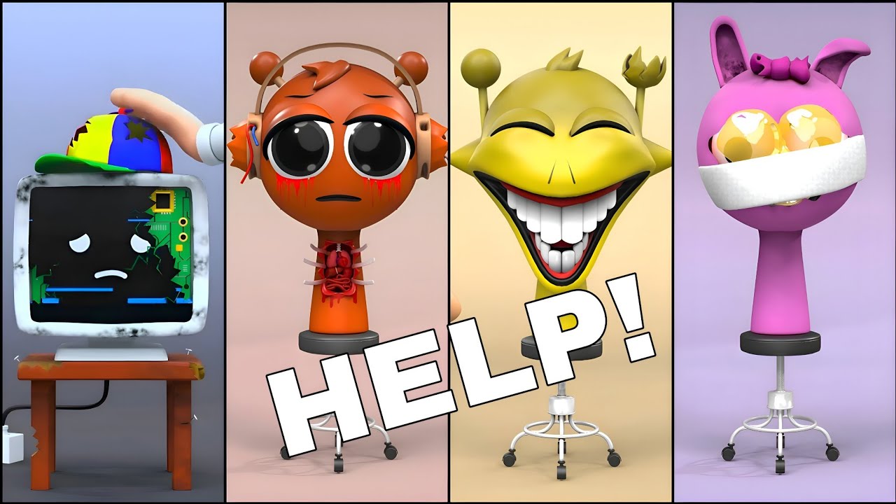 INCREDIBLE SPRUNKI HELP! | Tiles Hop EDM Rush!