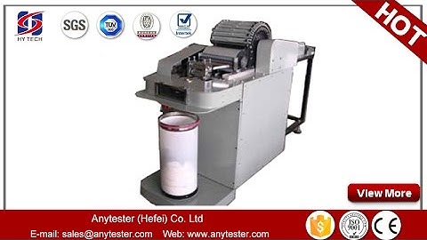HY1002 Laboratory Mini Carding Machine for cottong and wool Anytester