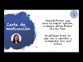 🤔¿Quieres saber como hacer una Carta de Motivación perfecta? 📩