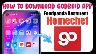 How To Download Foodpanda Godroid App - Godroid App screenshot 1