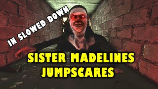 Sister Madelines Jumpscares In Slowed Down! Evil Nun: The Broken Mask