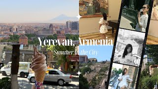 Armenia Vlog 🇦🇲 Summer in Yerevan ☀️ Cascade Complex✨ Republic Square ☁️ Travel vlog🍃