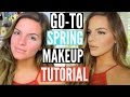 My GO-TO Spring Makeup Look! Long lasting & Heat Proof | Casey Holmes