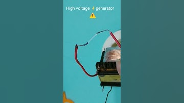 3.7v to 10000v generator | High voltage transformer #diy #homemade #highvoltage #transformers