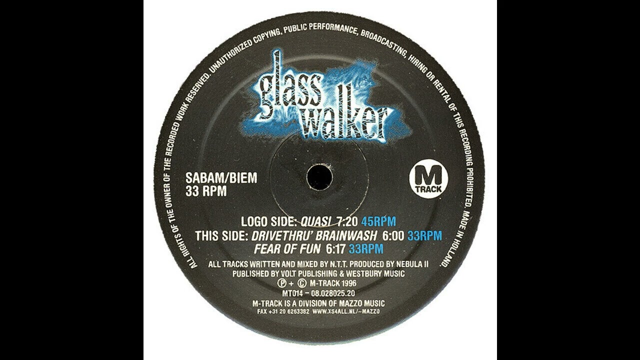 Glass Walker - Quasi (Goa Trance 1996)