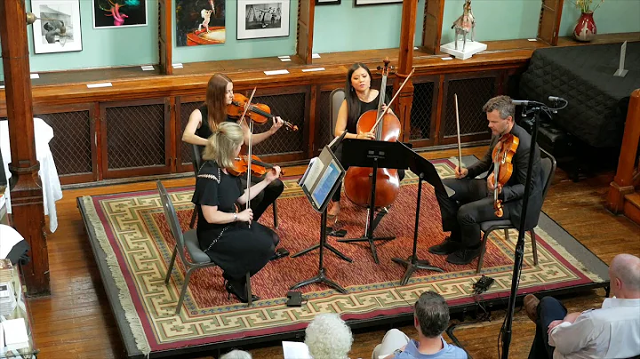 Voxare String Quartet's premiere of Debra Kaye's H...