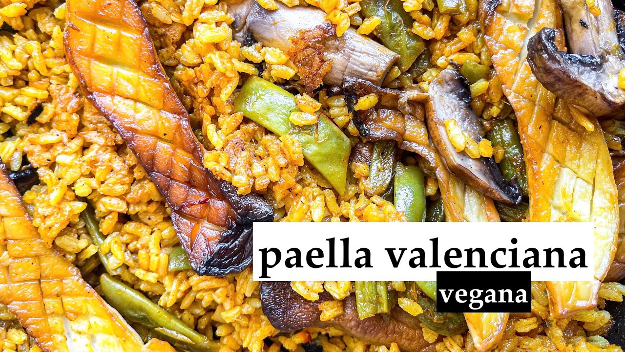 PAELLA VELENCIANA VEGANA 🇪🇸
