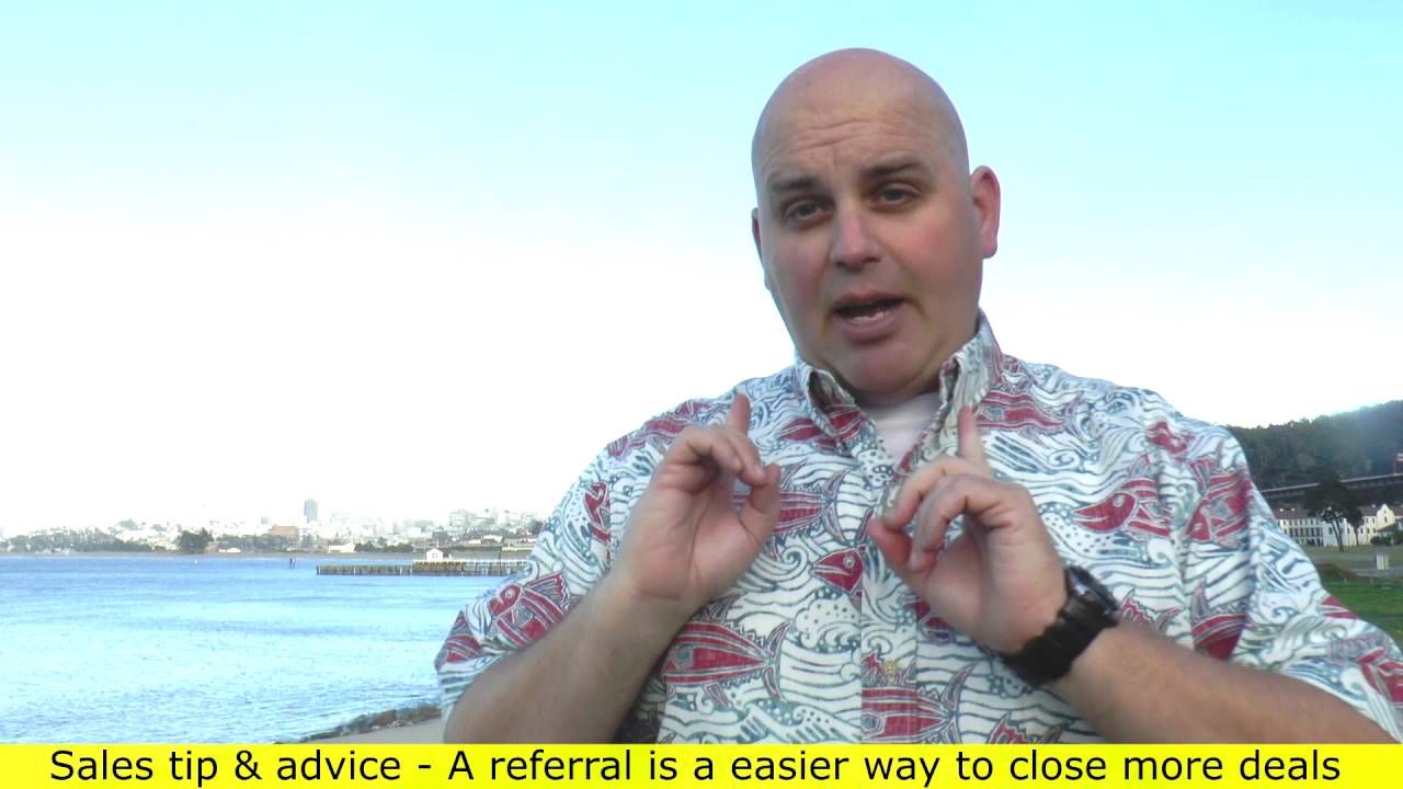 In home sales techniques - Go get referrals from clients (11 of 13) Scott Sylvan Bell