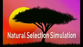 Natural Selection Simulation App screenshot 1