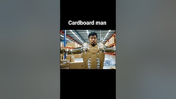 iron man transformation cardboard man #marvel #ironman #avengers