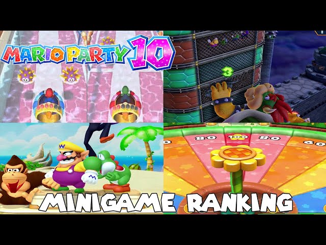 Mario Party: 10 Best Mini Games Throughout The Series, Ranked