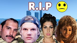 Famous Singers Death Recreation in GTA 5 (Avicii, Whitney Houston, Amy Winehouse)