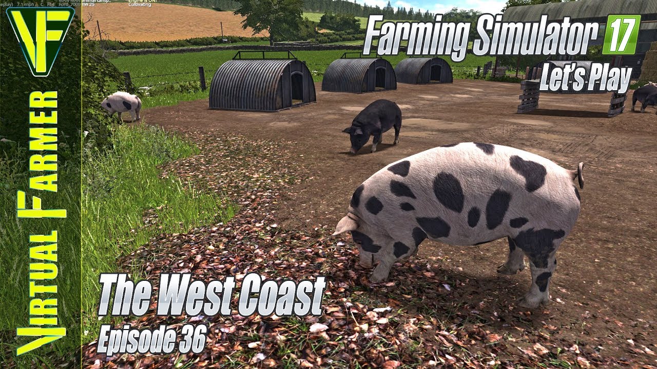 Suddenly, PIGS! | The West Coast, Episode 36 | Let's Play Farming