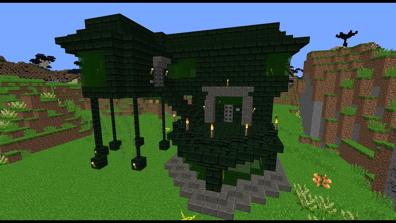 Section Building Minecraft Minecraft Build 52 - Simple Multi Section/Level Base - YouTube
