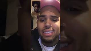 Being on FaceTime with Chris Brown #shorts #funny #chrisbrown #teambreezy #lol #love