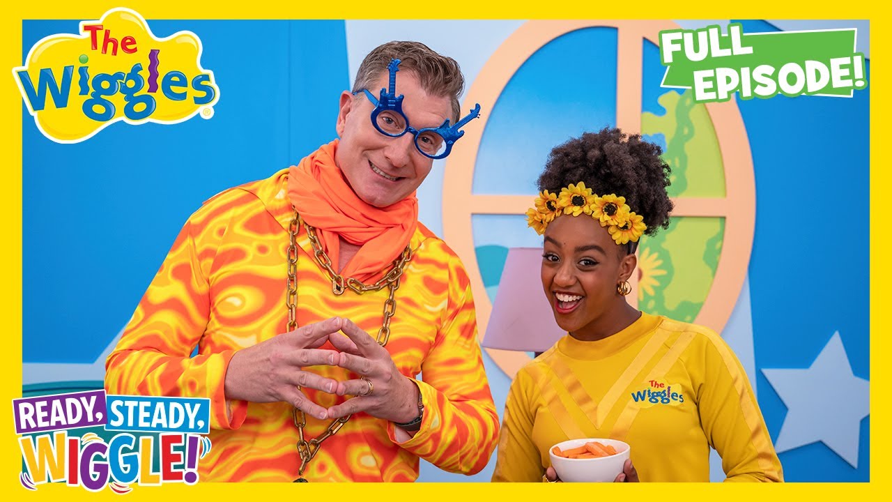 Evie Meets Her Favourite Band 🎶 Ready, Steady, Wiggle! S5E16 📺 The Wiggles Musical Adventure