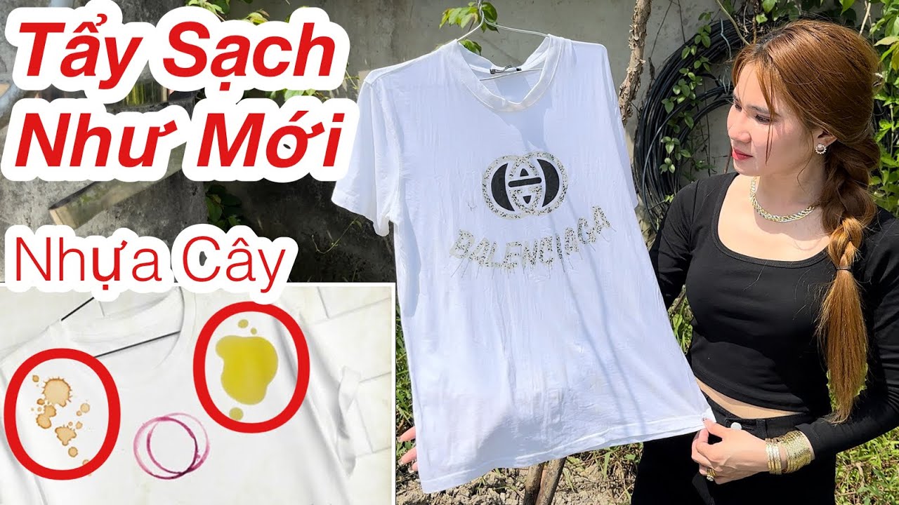 Bất Ngờ Với Cách Tẩy Sạch Nhựa Cây, Mực Dính Áo Có 1 0 2, Cách Tẩy Nhựa Cây, Mực Dính Áo Tại Nhà