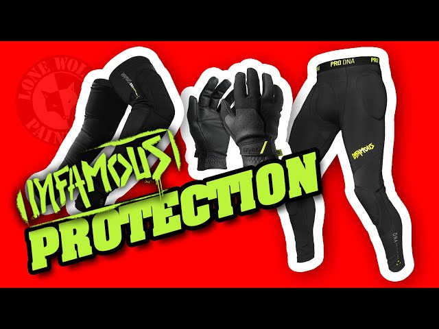 Maillot De Paintball Infamous PRO DNA - Taille L, Noir, Neuf Jamais Utilisé