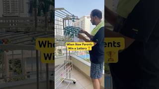 Diaper ke share mein paisa daalna chahiye tha 📈 #parenting #parenthood #newborn #comedyshorts #baby