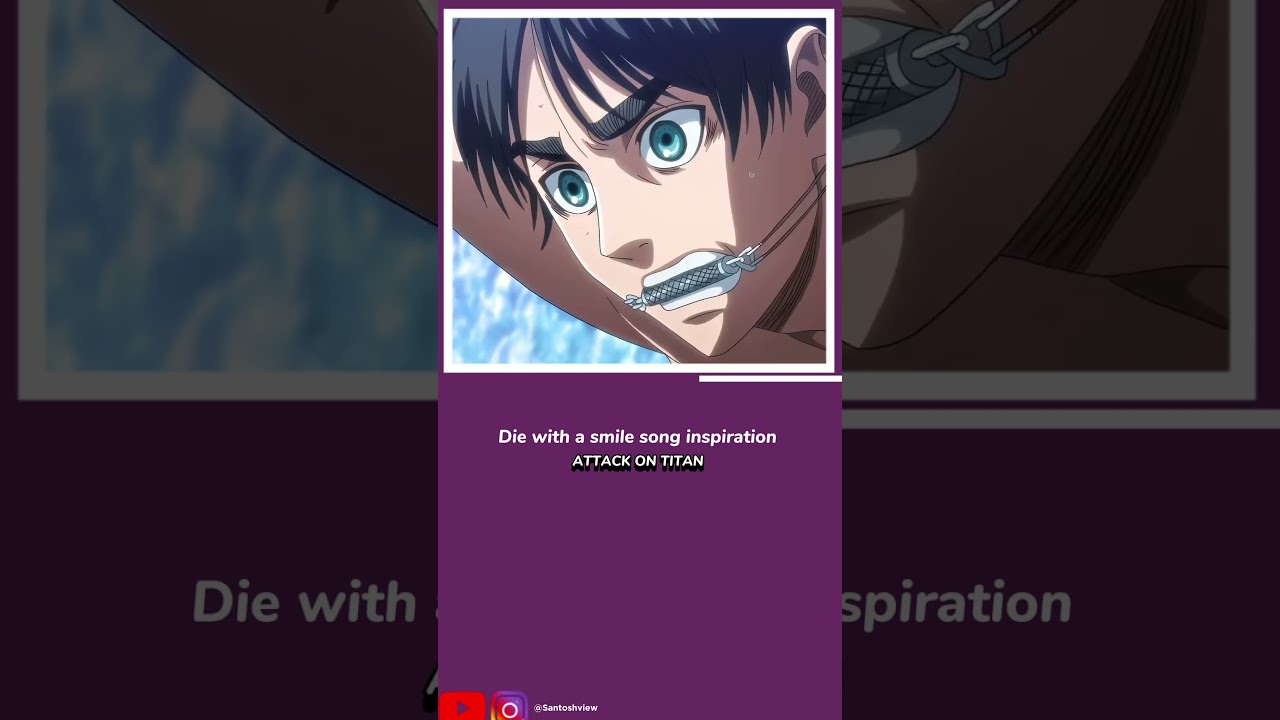 die with a smile song inspiration.....