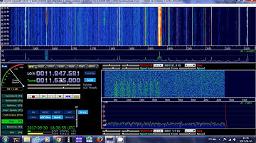 HM01 Cuban number lady on 11635 Khz Shortwave on Afedri SDR