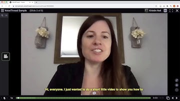 VoiceThread: Closed Captioning
