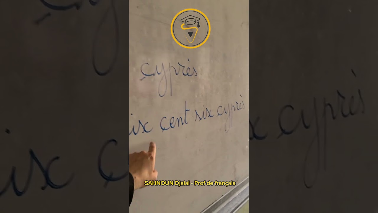 تمرين رائع ومسلي لتحسين النطق في اللغة الفرنسية. Un virelangue