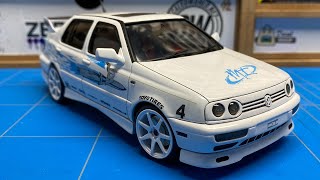 Building a scale model of Jesse's VW Jetta from the Fast and the Furious Part 3 1995 Volkswagen Jetta A3 Fast And Furious