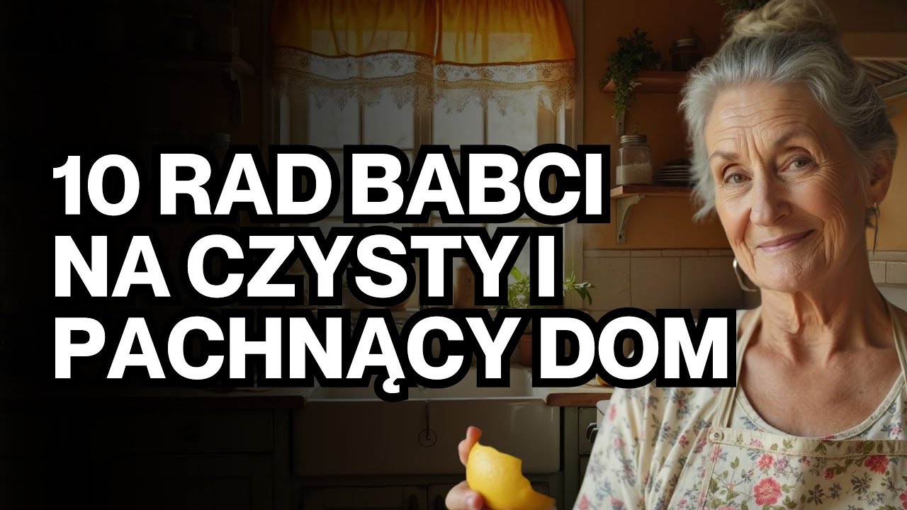 10 RAD od BABĆ: Czysty i Pachnący Dom za Grosze