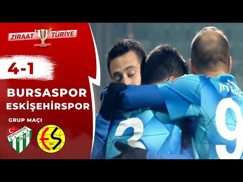 Bursaspor 4 - 1 Eskişehirspor  (Ziraat Türkiye Kupası Grup B 2. Hafta) / 24.12.2015