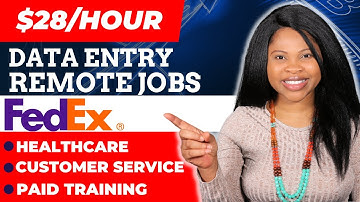 $28 Remote Jobs: Data Entry Work From Home Jobs 2025 (Healthcare, Entry Level, Paid Training)