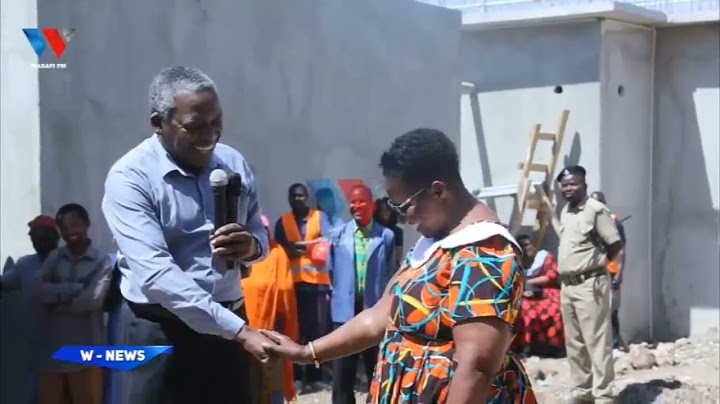 UTACHEKA... RC MAKONGORO AWAVUNJA MBAVU WANANCHI AKIKAGUA MRADI WA MAJI