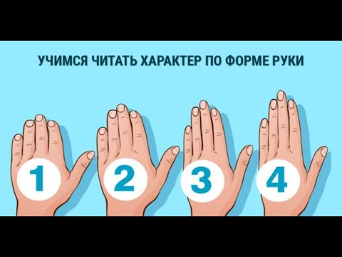 Тест: ФОРМА ВАШЕЙ РУКИ РАССКАЖЕТ О ВАС МНОГОЕ