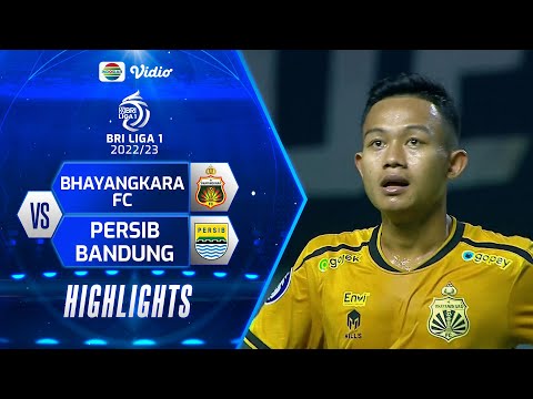 Highlights - Bhayangkara FC VS Persib Bandung | BRI Liga 1 2022/2023