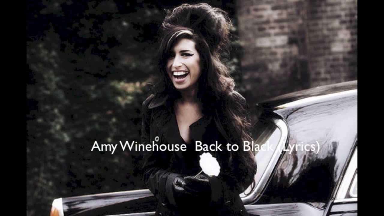 Amy Winehouse Back to Black (lNEW 2014 LYRICS AND PICTURES) YouTube