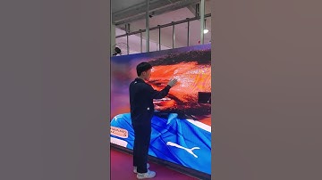 Beginner must see,Quick module installation in 10s!#ledscreen #footballfans #ledmodule #led
