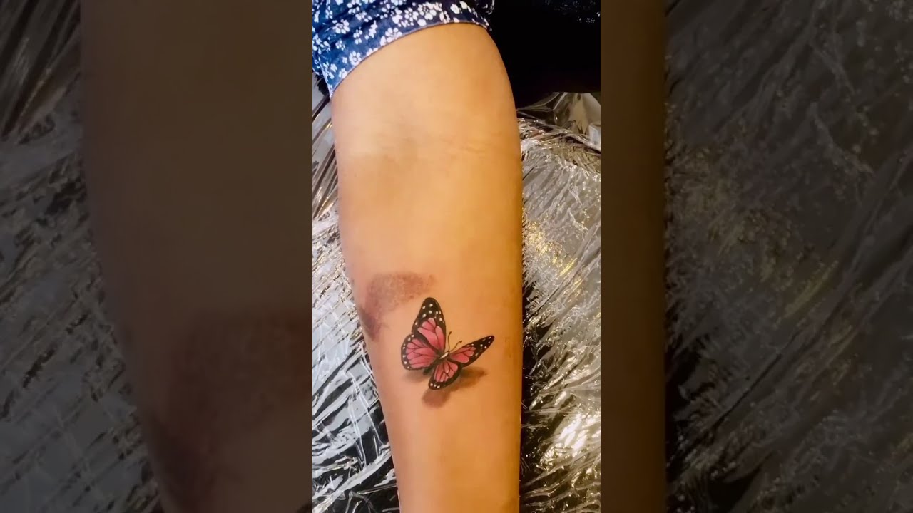 3D Tattoos | Butterfly | Best Tattoos For women | Beautiful Tattoos