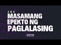 Ang masamang epekto ng paglalasing  pasugo