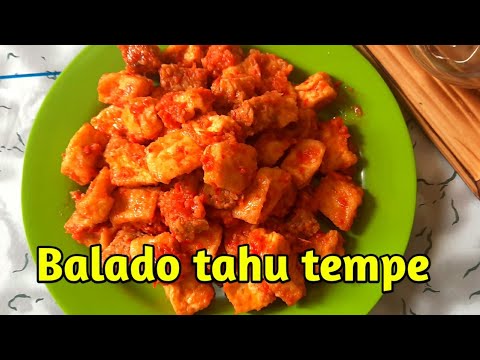 Resep Tahu Tempe Balado
