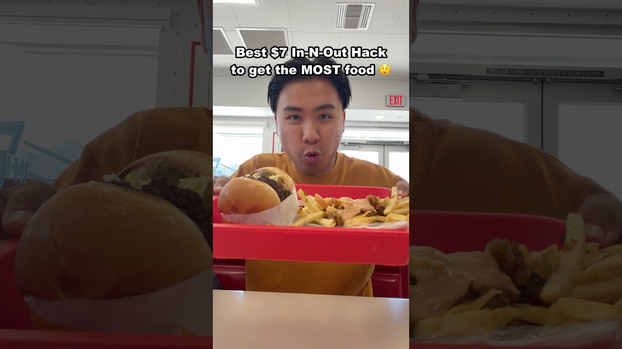 Best $7 In-N-Out Hack 🍔🤤
