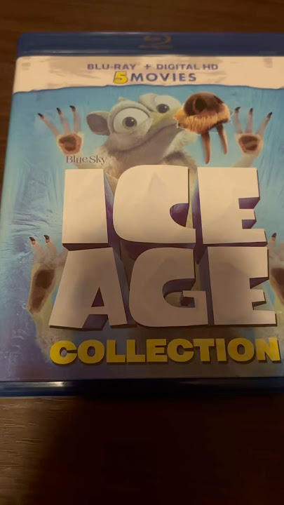 Ice Age 5 Movie Collection #unboxing #bluray #iceage