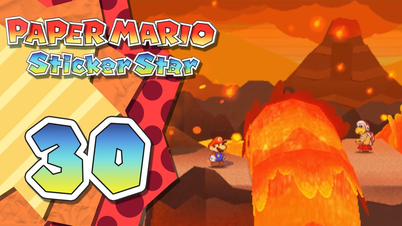 Strada Paper STRADA ACCIDENTATA - Paper Mario Sticker Star ITA - Parte 30 - YouTube