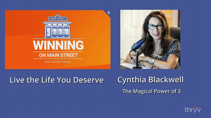 Live the Life You Deserve-Cynthia Blackwell